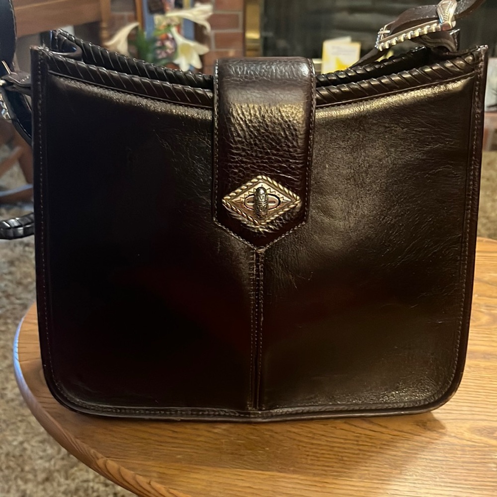 Reposhed Brighton shoulder bag.  Brown - leather